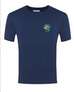 Milford Navy Cotton T-Shirt